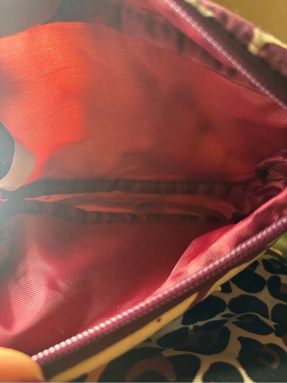 Primrose Hill London Floral Zip Clutch and Animal Print Pouch / Cosmetic Bag